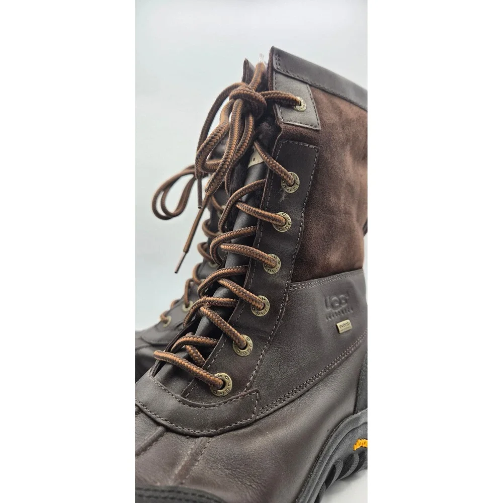 UGG Adirondack II Womens Boots Size 9 Brown Waterproof Leather Vibram 5446